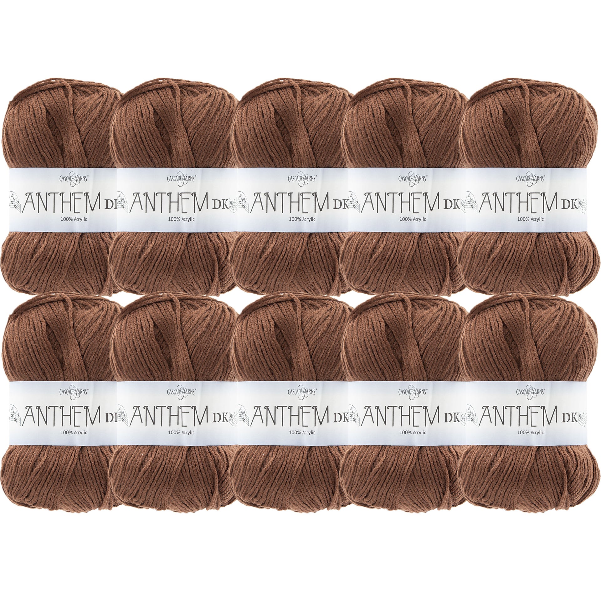 Cascade Yarns Anthem DK Yarn - 43 Tortioseshell - 10-Pack - Zoom Image
