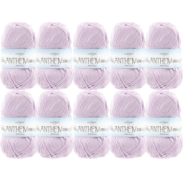 Cascade Yarns Anthem DK Yarn - 89 Lavender Fog - 10-Pack - Zoom Image