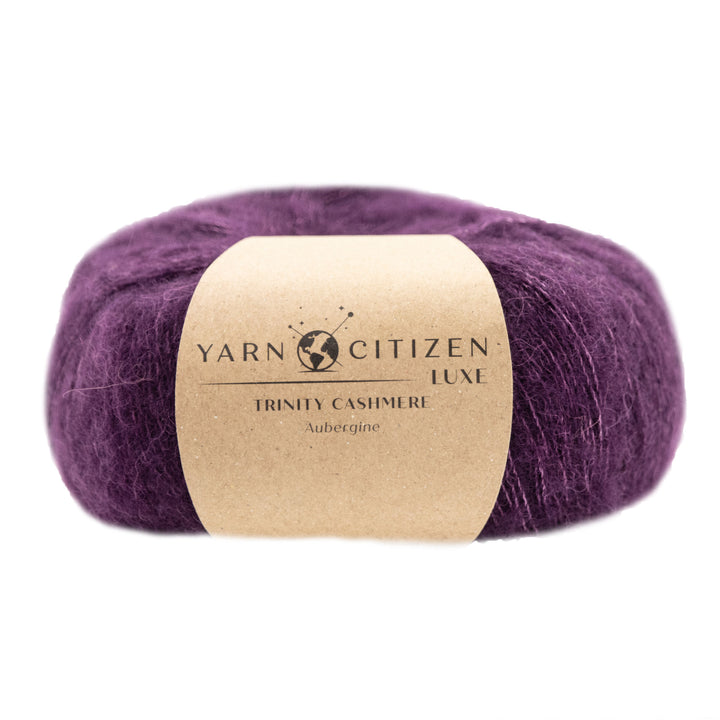 Yarn Citizen Trinity Cashmere Yarn - Aubergine - Zoom Image
