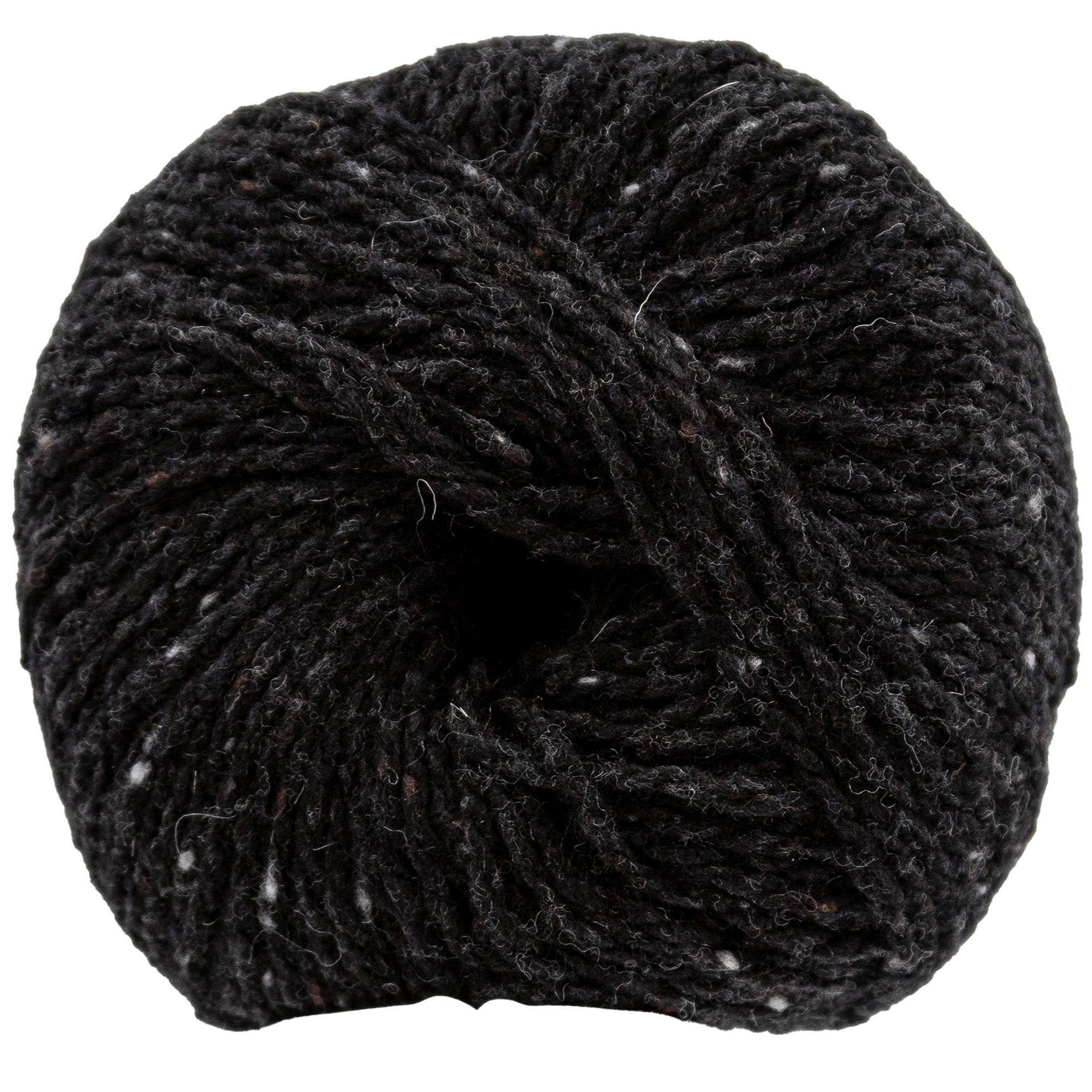 Berroco Millstone Tweed Yarn - 11110 Coal - Zoom Image
