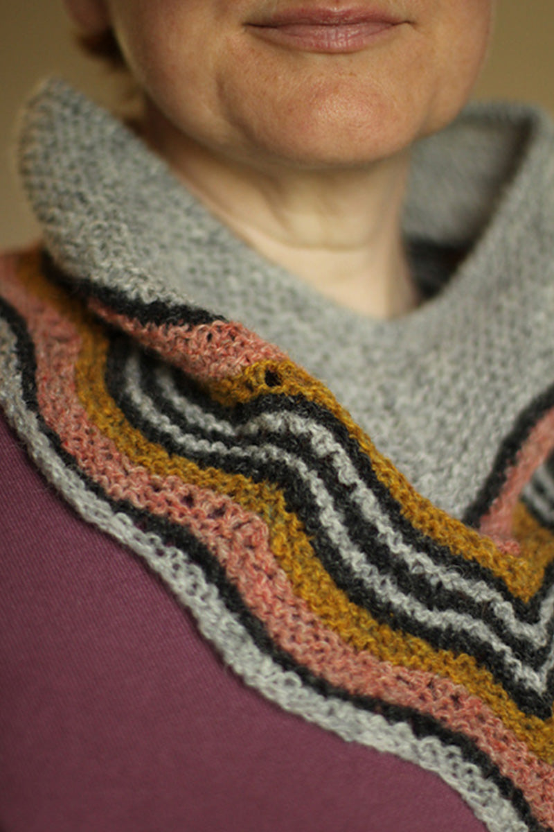 Jamieson's of Shetland Hapkerchief Cowl Kit - Extra Image