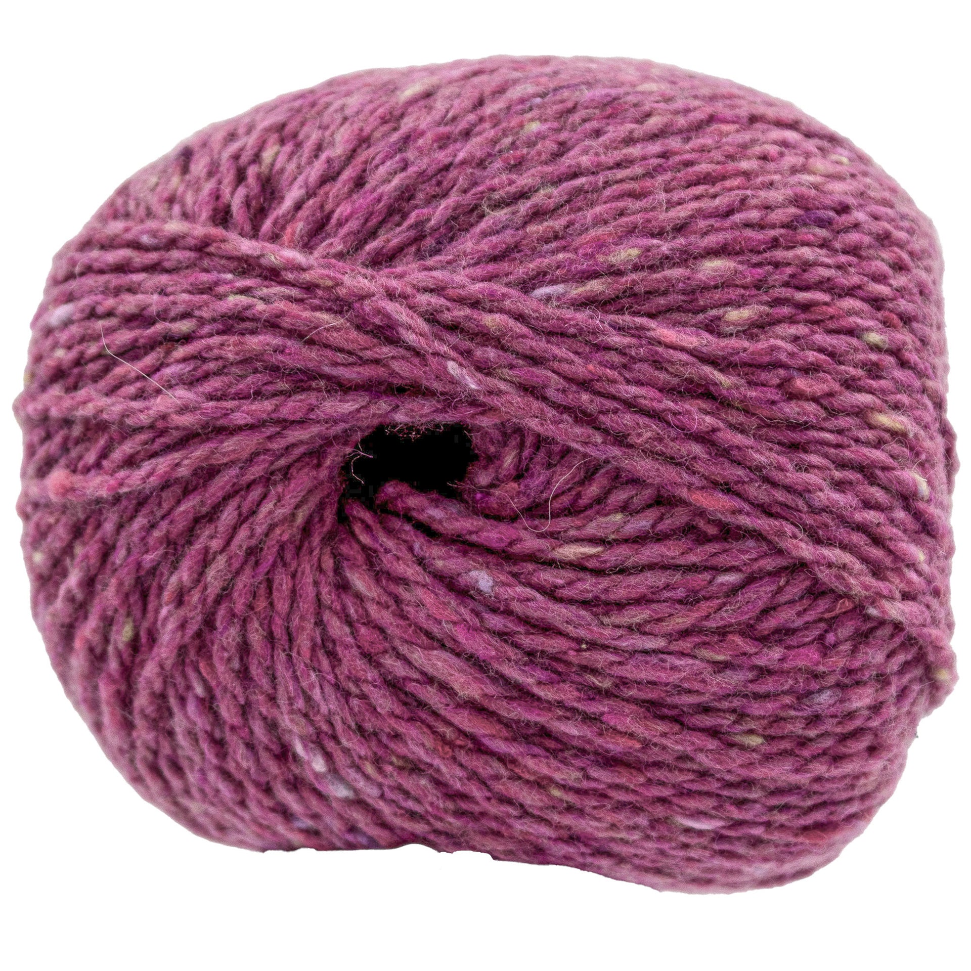 Berroco Millstone Tweed Yarn - 11185 Magenta - Zoom Image
