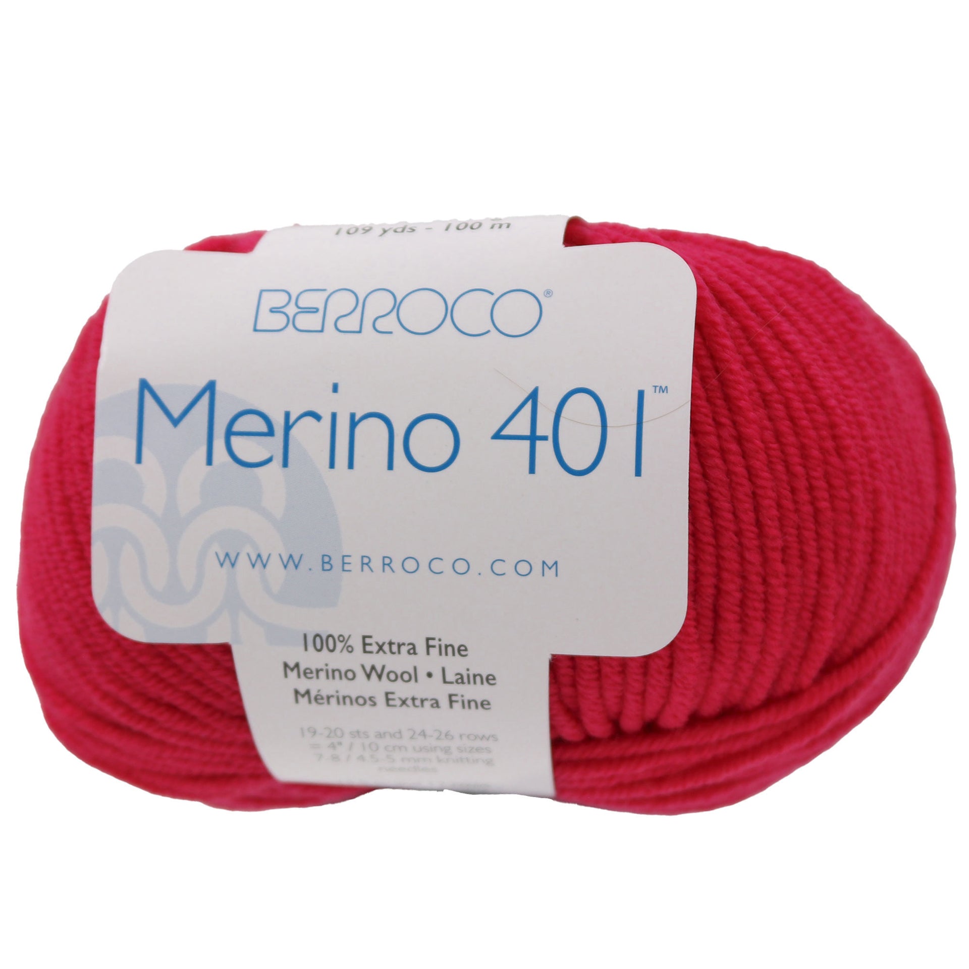 Berroco Merino 401 Yarn - 11229 Watermelon - Zoom Image
