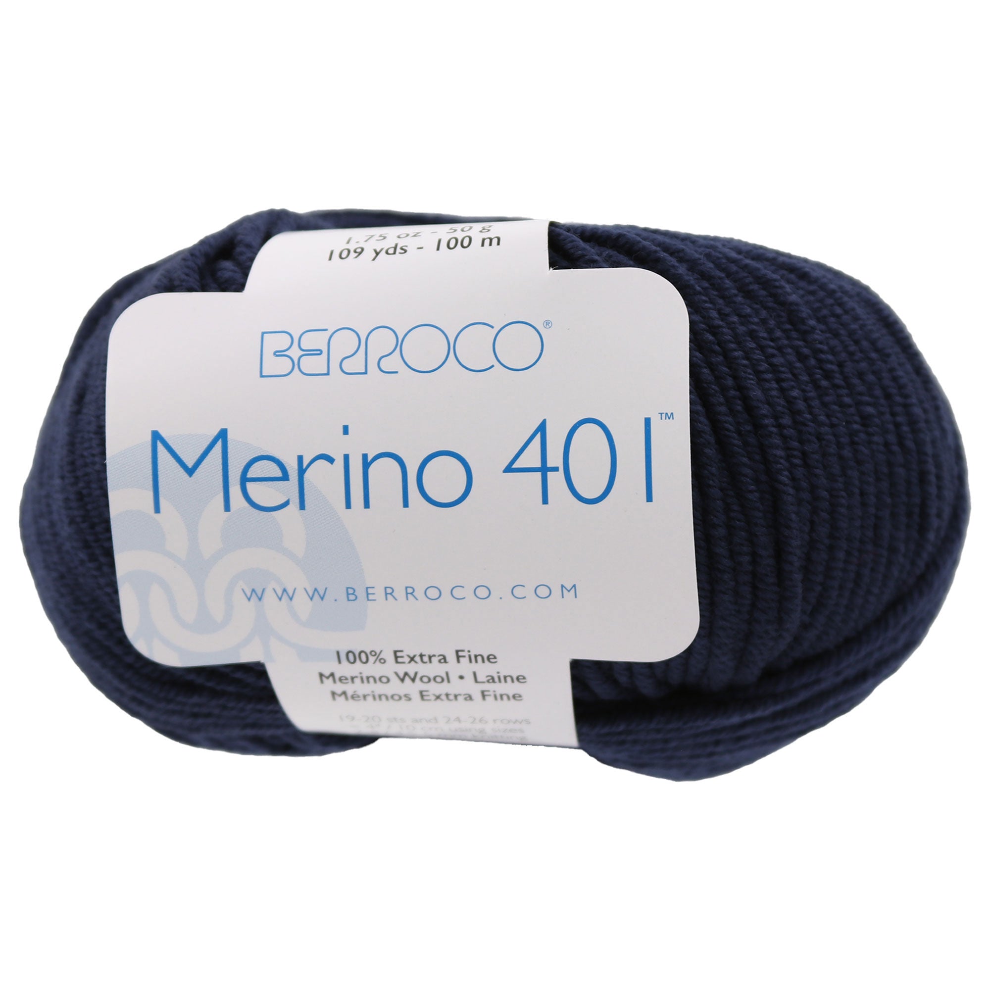 Berroco Merino 401 Yarn - 11235 Navy - Zoom Image