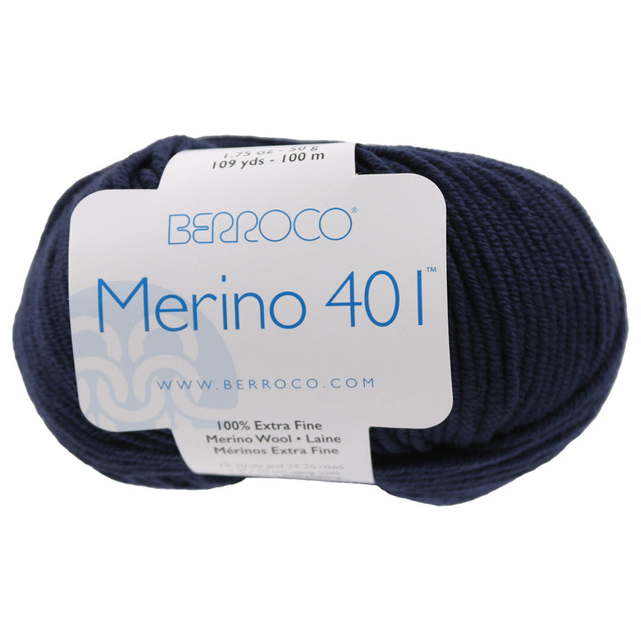Berroco Merino 401 Yarn - 11235 Navy - Zoom Image