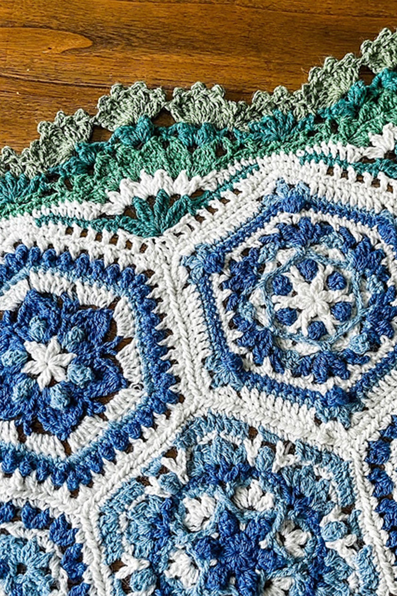 Scheepjes Scrumptious Heirloom Collection Blanket Kit - Extra Image