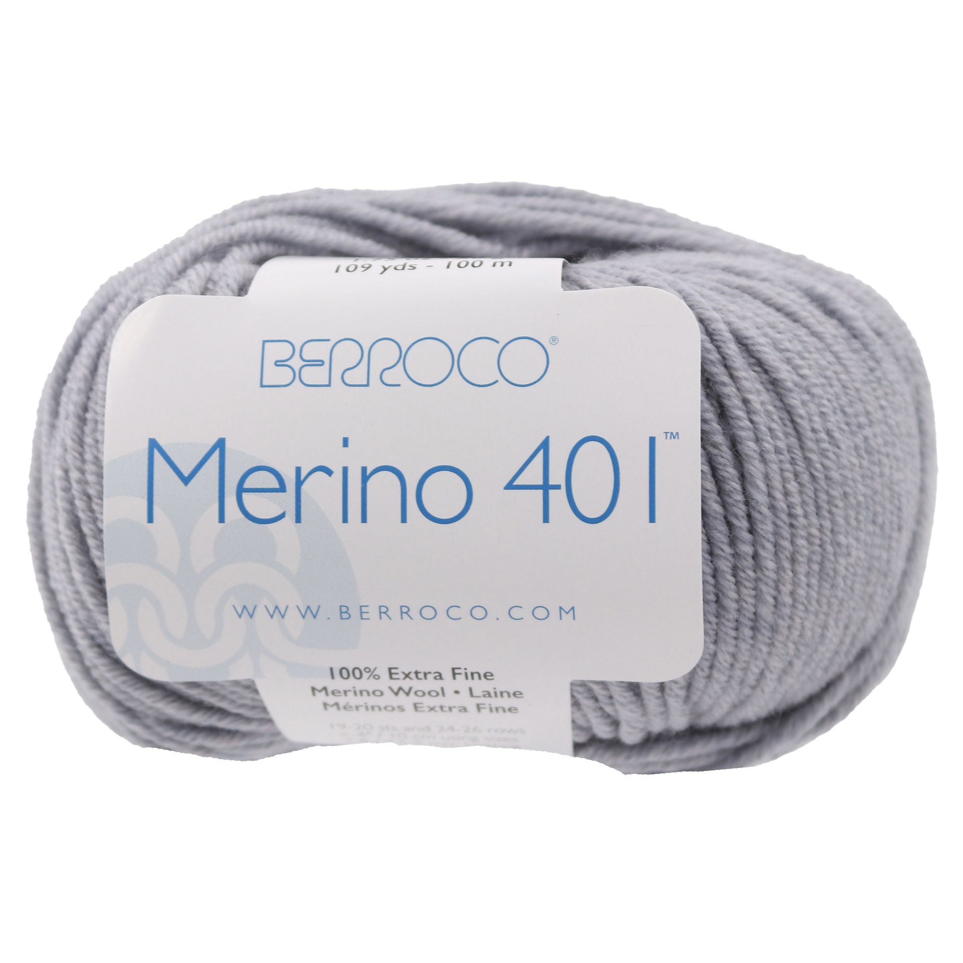 Berroco Merino 401 Yarn - 11278 Flint - Zoom Image
