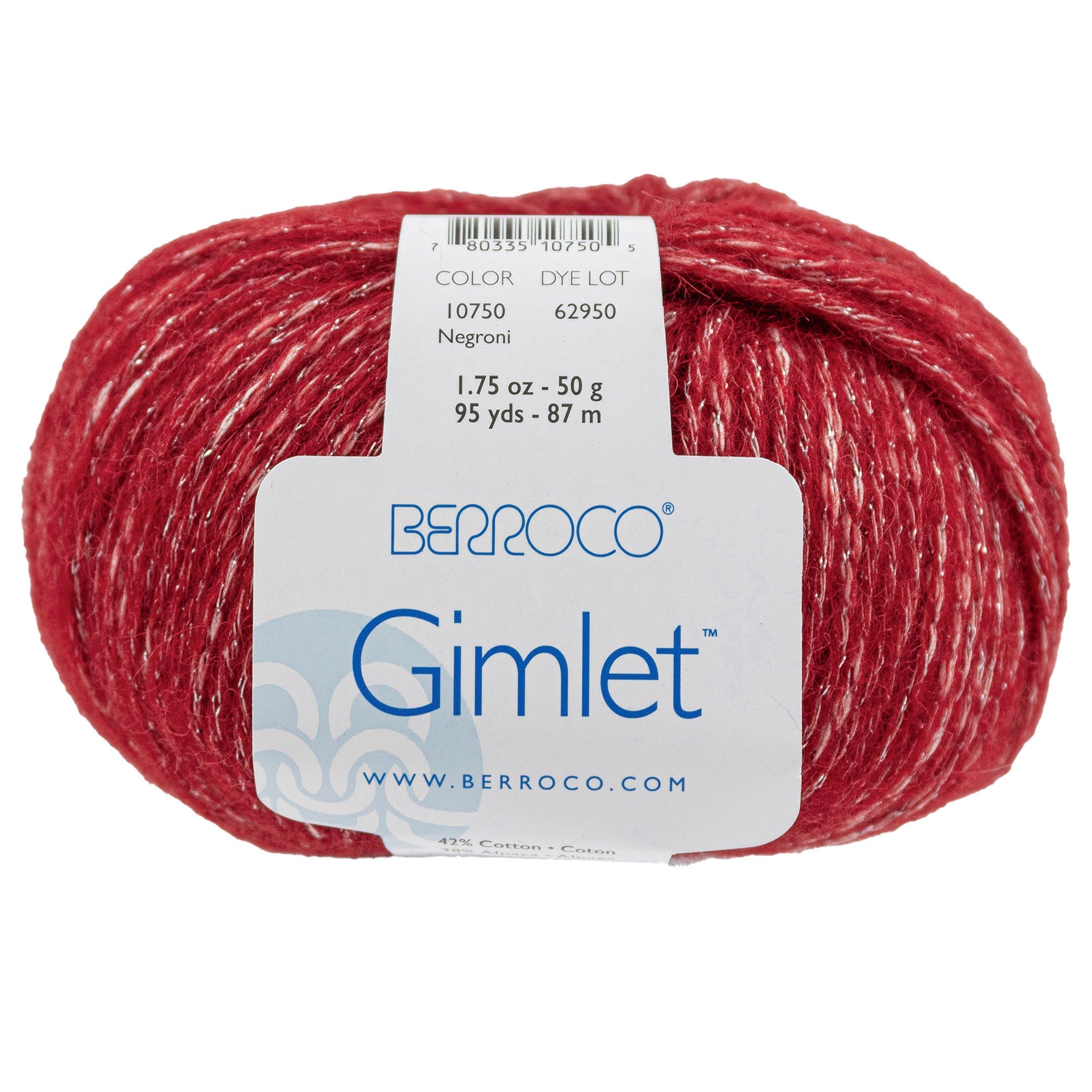 Berroco Gimlet Yarn - 10750 Negroni - Zoom Image
