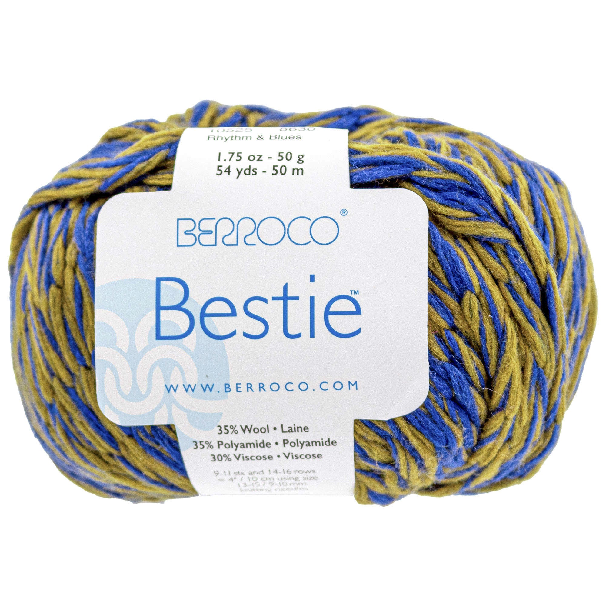 Berroco Bestie Yarn - 10525 Rhythm & Blues - Zoom Image