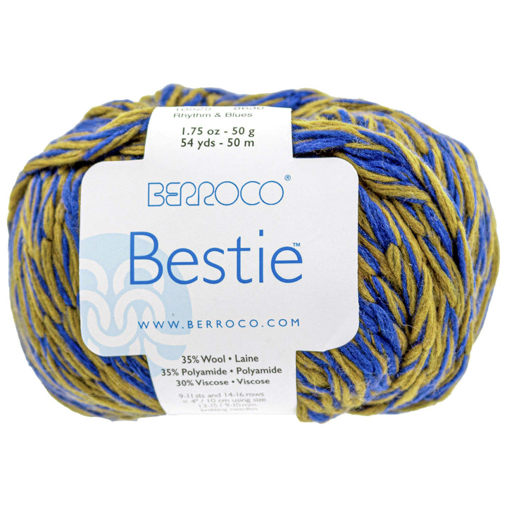 Berroco Bestie Yarn - 10525 Rhythm & Blues - Zoom Image