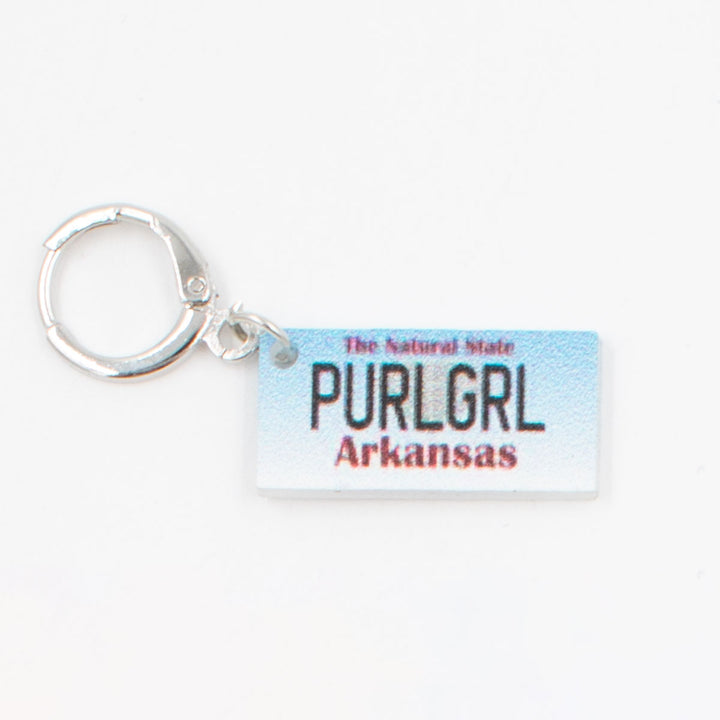 Jimmy Beans Wool State Stitch Markers - Arkansas - Extra Image