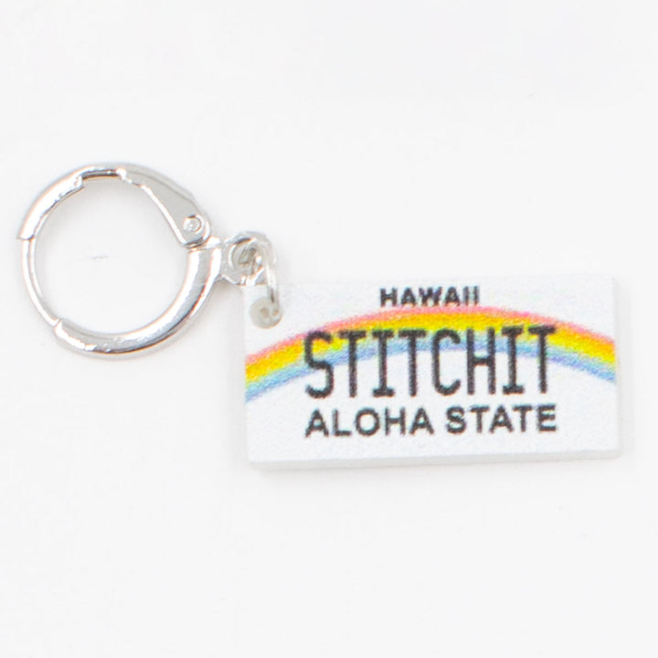 Jimmy Beans Wool State Stitch Markers - Hawaii - Extra Image