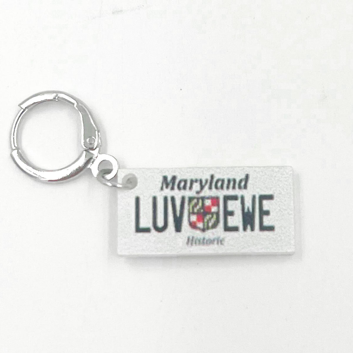 Jimmy Beans Wool State Stitch Markers - Maryland - Extra Image