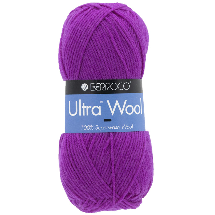 Berroco Ultra Wool Yarn - 3378 Blackberry - Zoom Image