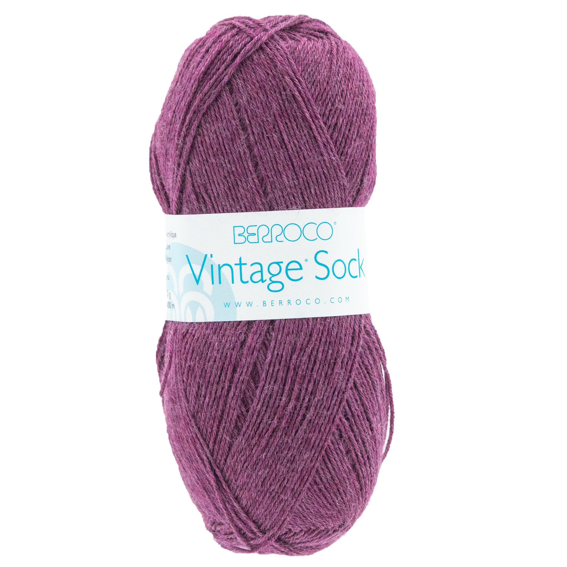 Berroco Vintage Sock Yarn - 12078 Begonia - Zoom Image
