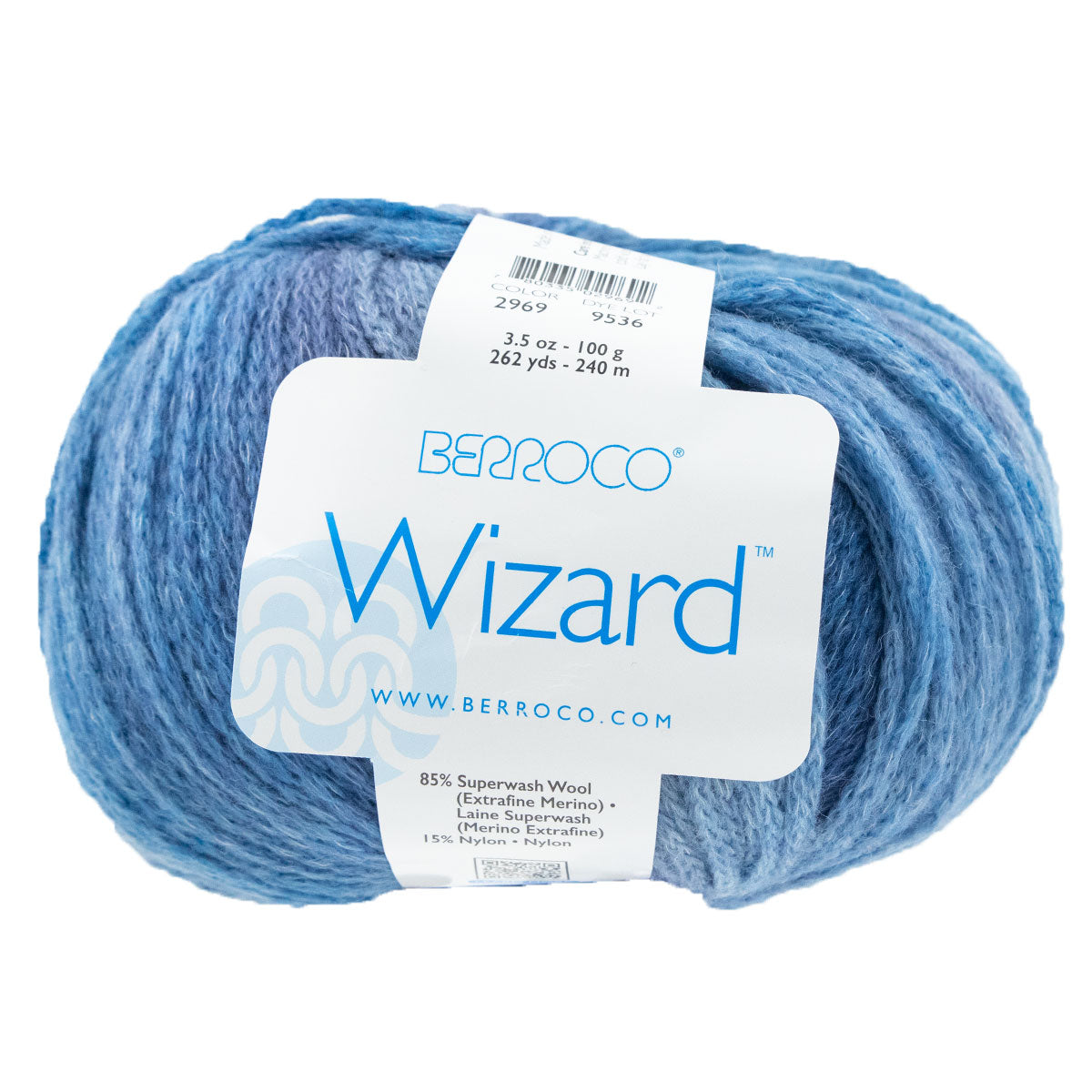 Berroco Wizard Yarn - 2969 Sapphire - Extra Image
