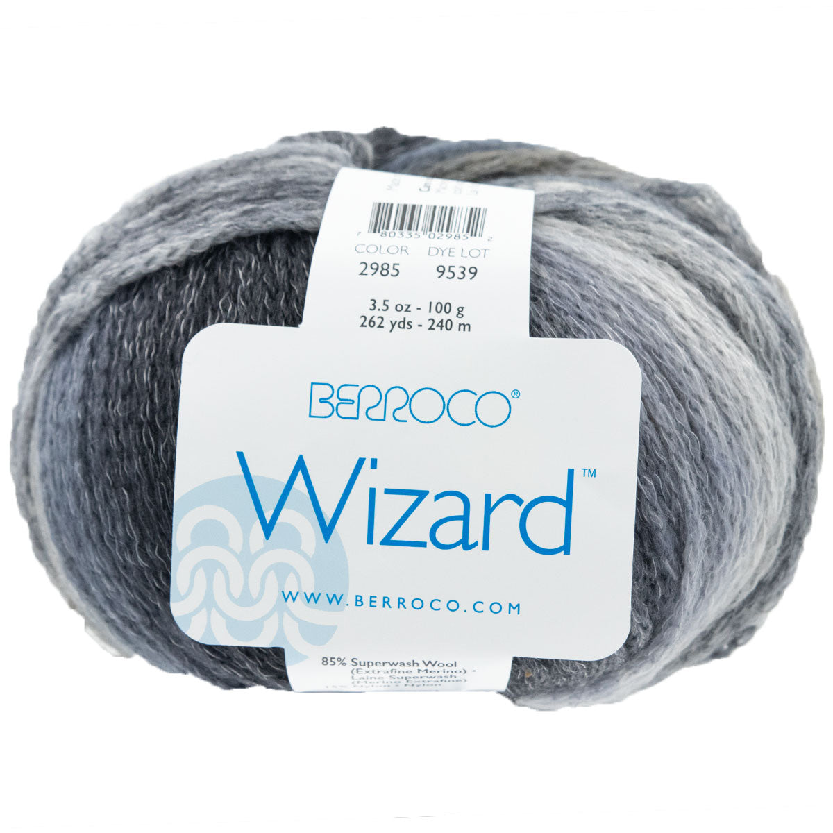 Berroco Wizard Yarn - 2985 Onyx - Extra Image