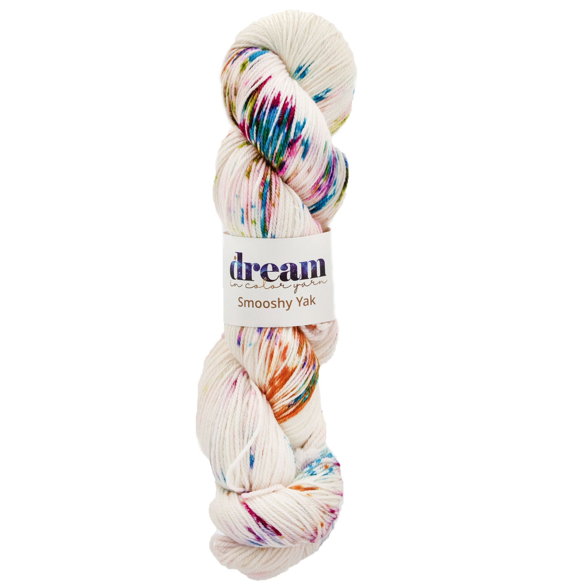 Dream in Color Smooshy Yak Yarn - Loose Gems - Zoom Image
