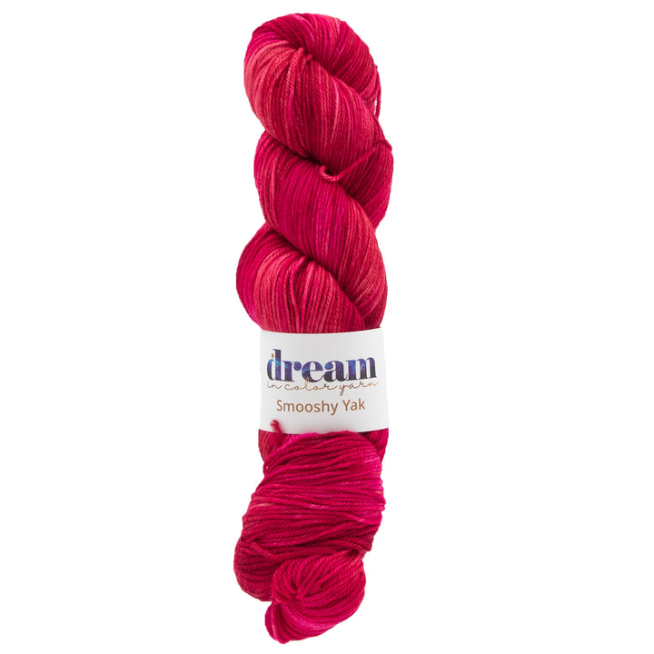 Dream in Color Smooshy Yak Yarn - Poppy - Zoom Image