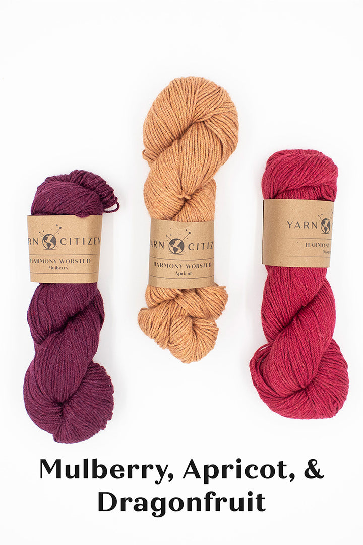 Yarn Citizen Peruvian Knit Shawl Kit - Extra Image