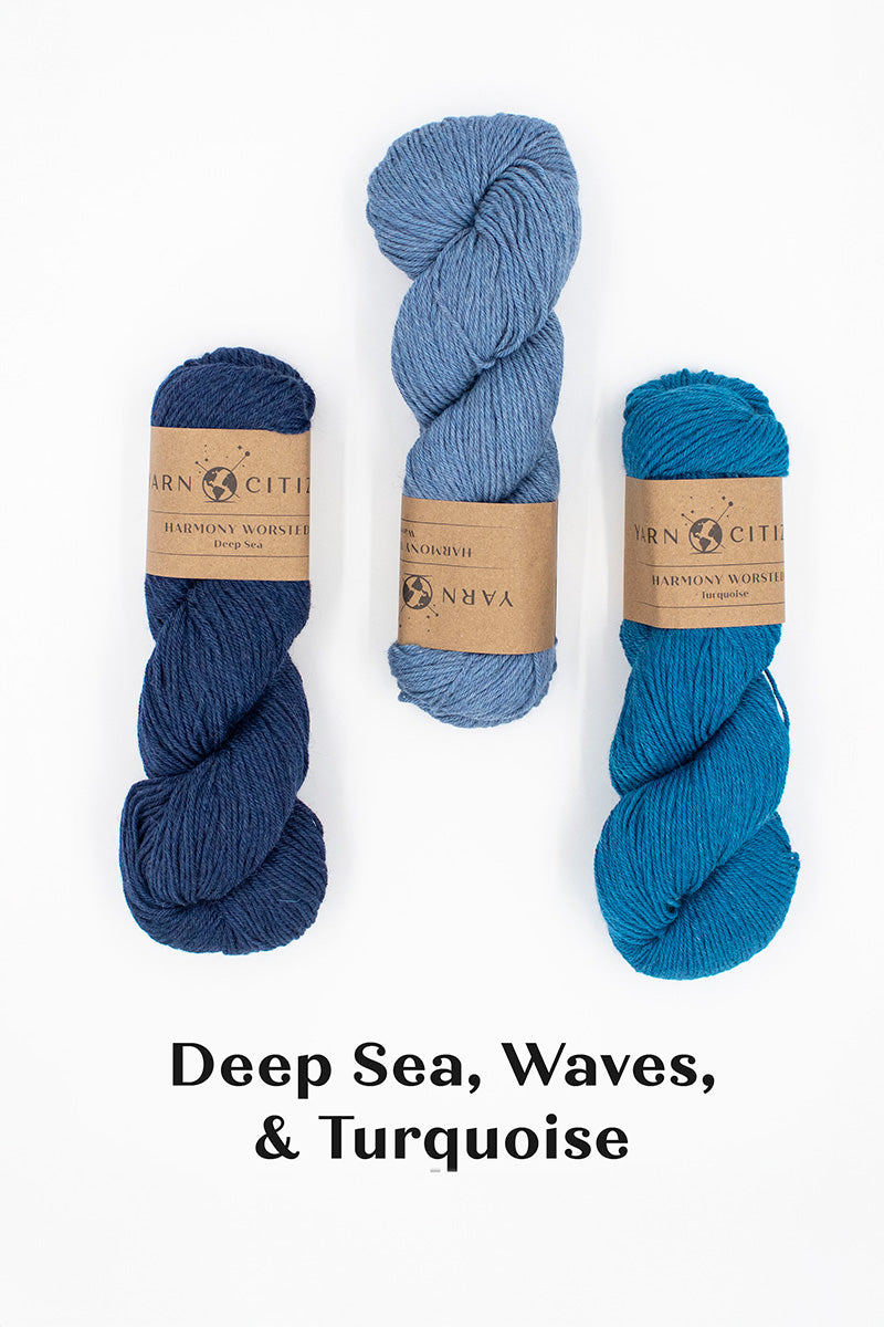 Yarn Citizen Peruvian Knit Shawl Kit - Extra Image