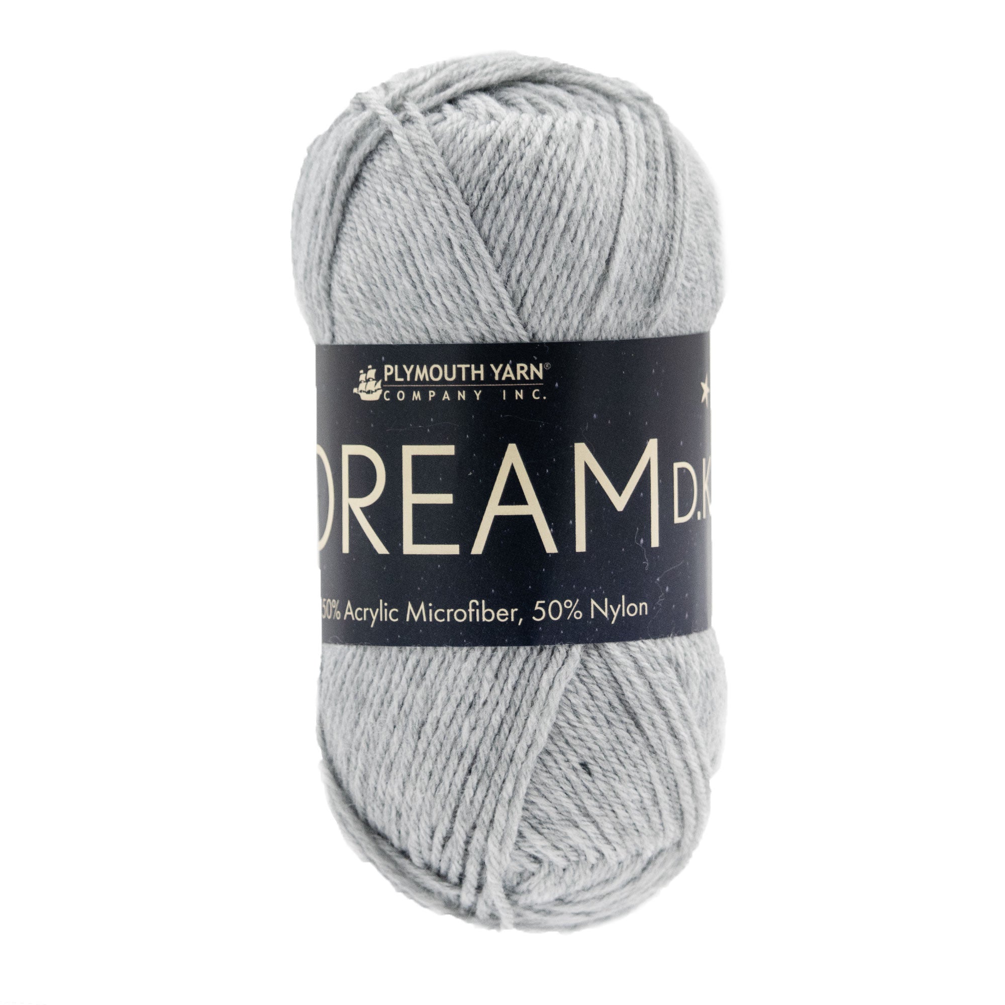 Plymouth Yarn Dreambaby DK Yarn - 178 Light Grey Heather - Zoom Image