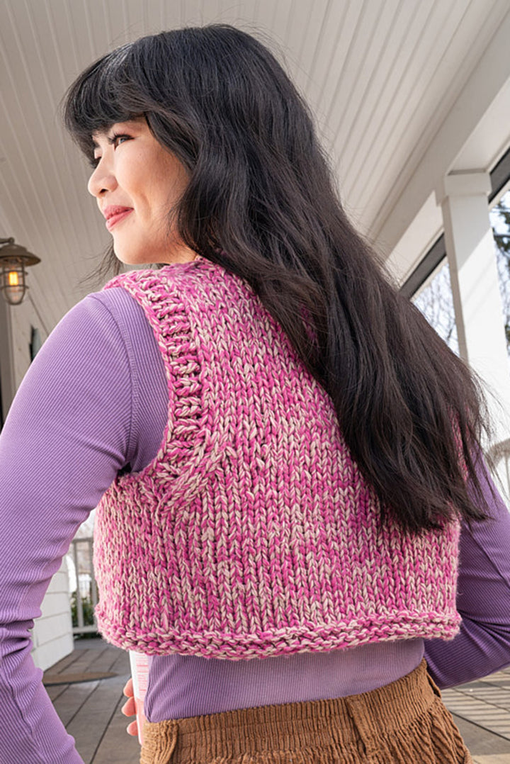 Berroco Bestie Patterns - Flo Vest - PDF Download - Extra Image