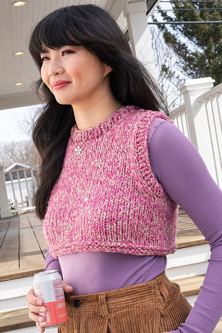 Berroco Bestie Patterns - Flo Vest - PDF Download - Extra Image