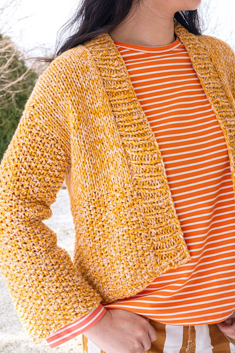 Berroco Bestie Patterns - Tina Cardigan - PDF Download - Extra Image