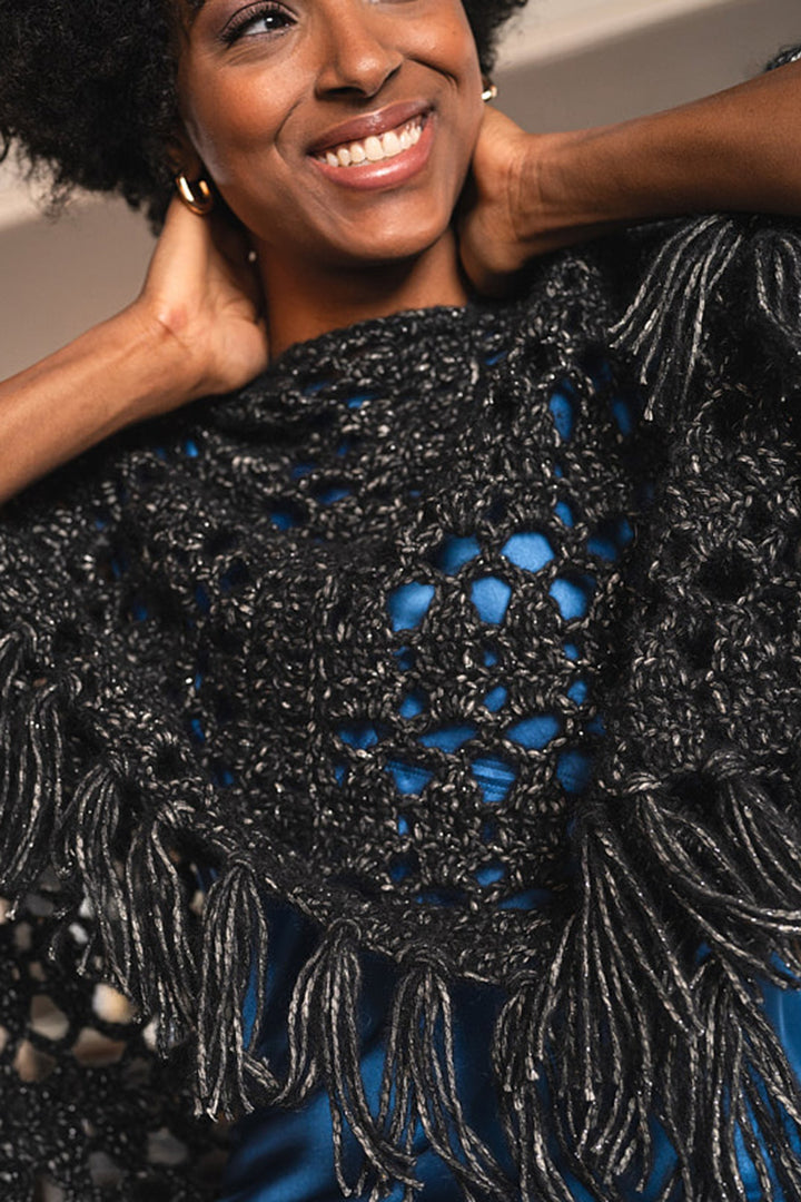 Berroco Gimlet Patterns - Bismuth Poncho - PDF Download - Extra Image