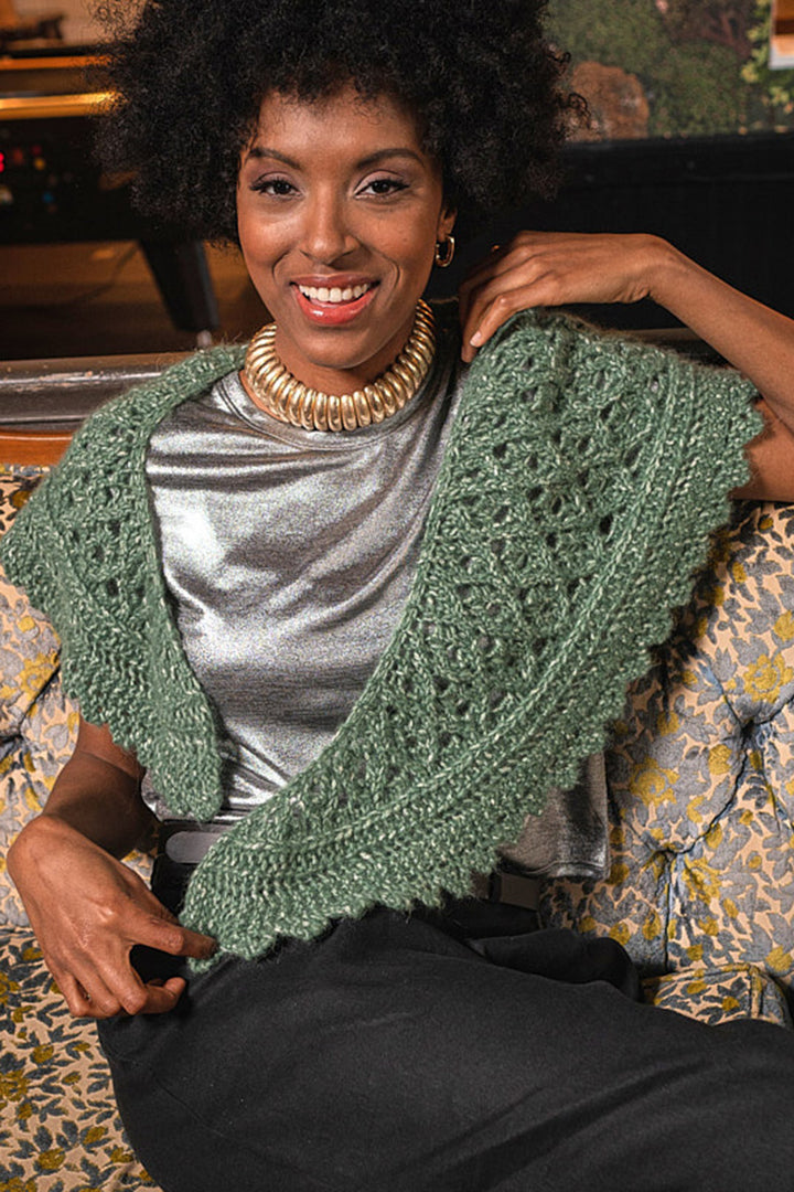 Berroco Gimlet Patterns - Peridot Shawl - PDF Download - Extra Image