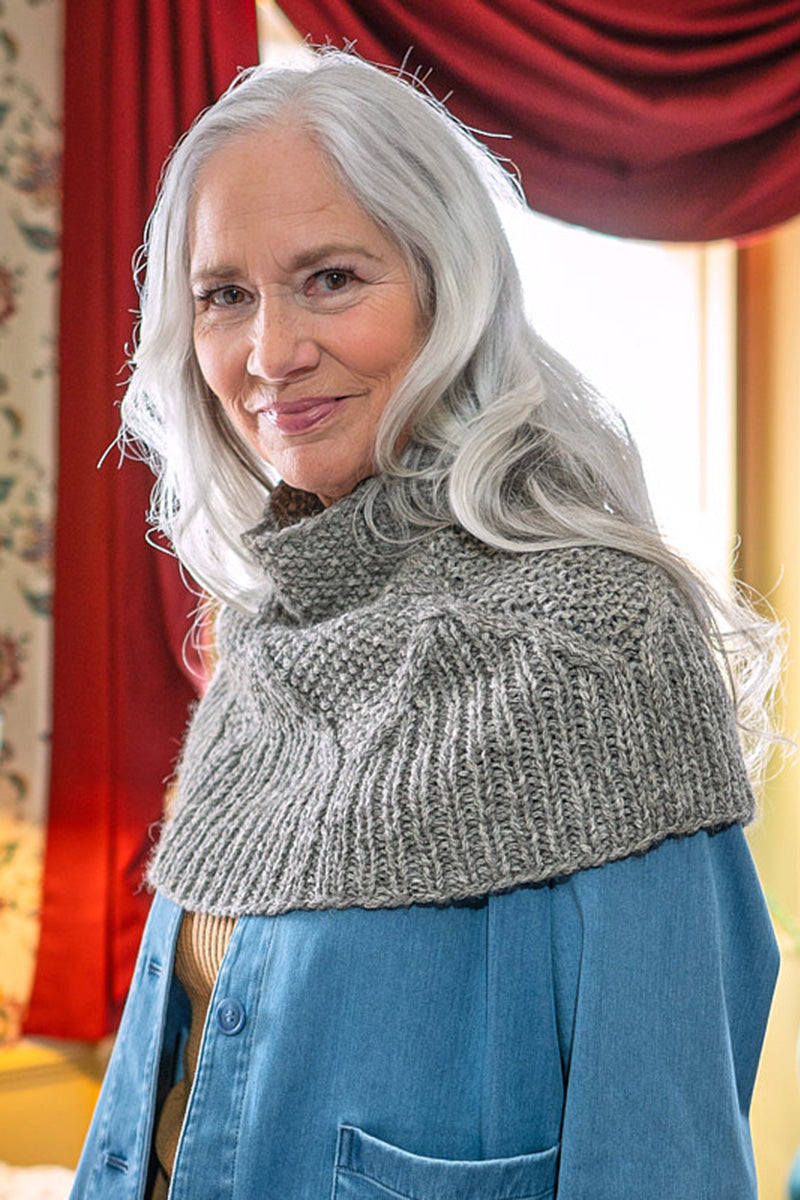 Berroco Hearthside Patterns - Sayles Cowl - PDF Download - Extra Image