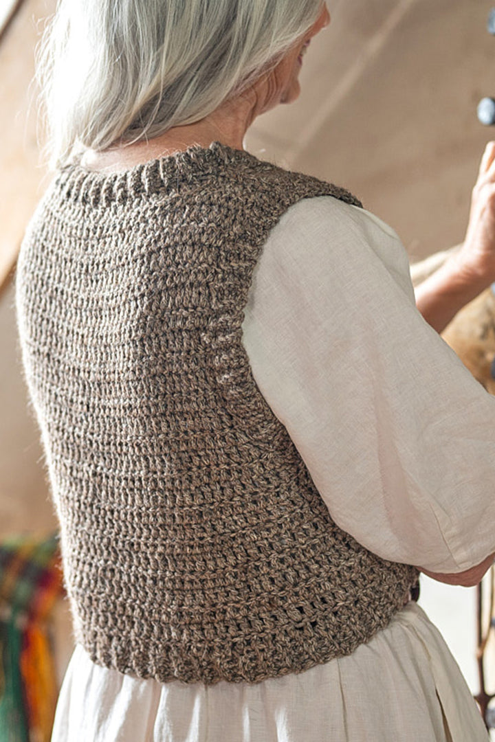 Berroco Hearthside Patterns - Talbot Vest - PDF Download - Extra Image