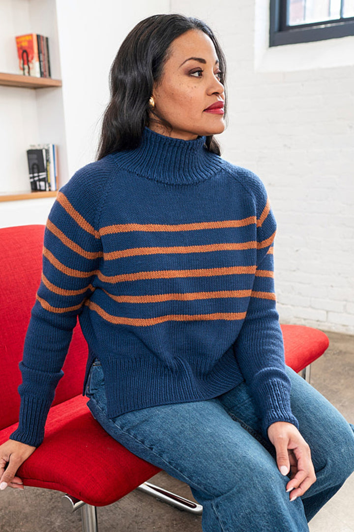 Berroco Merino 401 Patterns - Bressummer Sweater - PDF Download - Extra Image