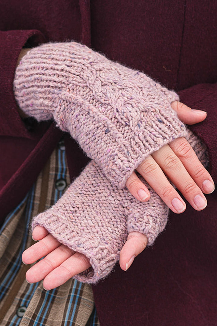 Berroco Millstone Tweed Patterns - Hudson Hat and Mitts - PDF Download - Extra Image