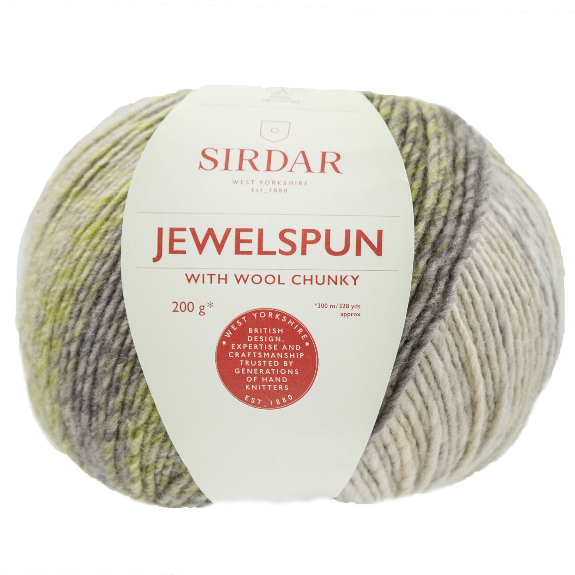 Sirdar Jewelspun with Wool Chunky Yarn - 206 Crystal Sea - Zoom Image