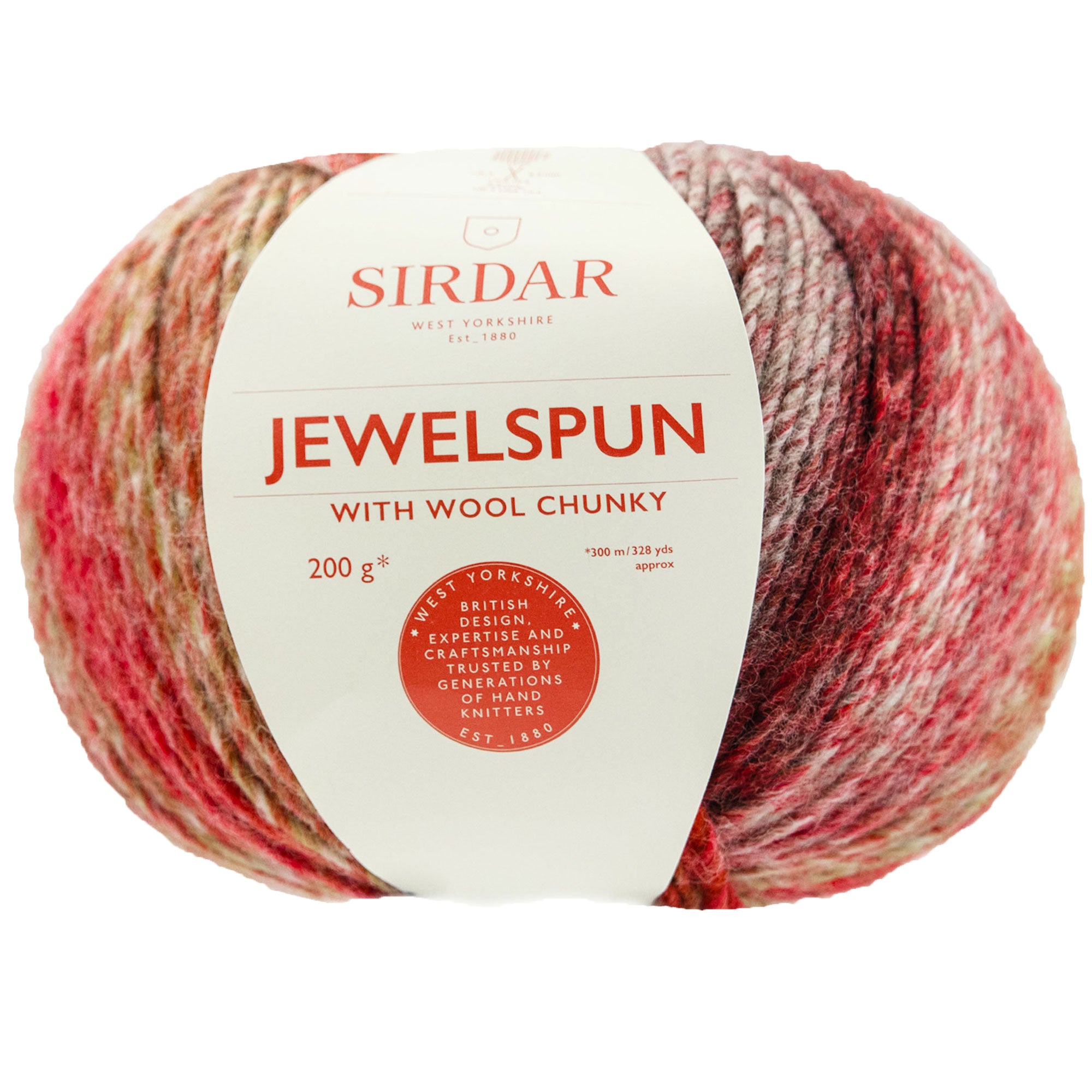 Sirdar Jewelspun with Wool Chunky Yarn - 208 Anemone - Zoom Image