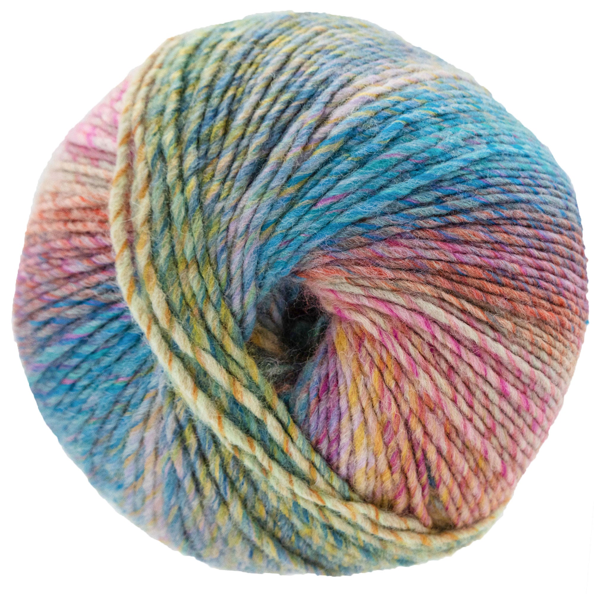 Sirdar Jewelspun with Wool Chunky Yarn - 210 Mermaid Glow - Zoom Image