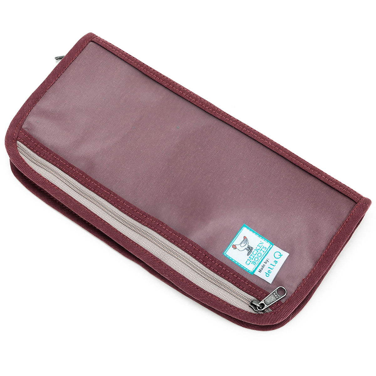 della Q Chicken Boots DPN/Crochet Hook Case - *Linen - Slate - Extra Image
