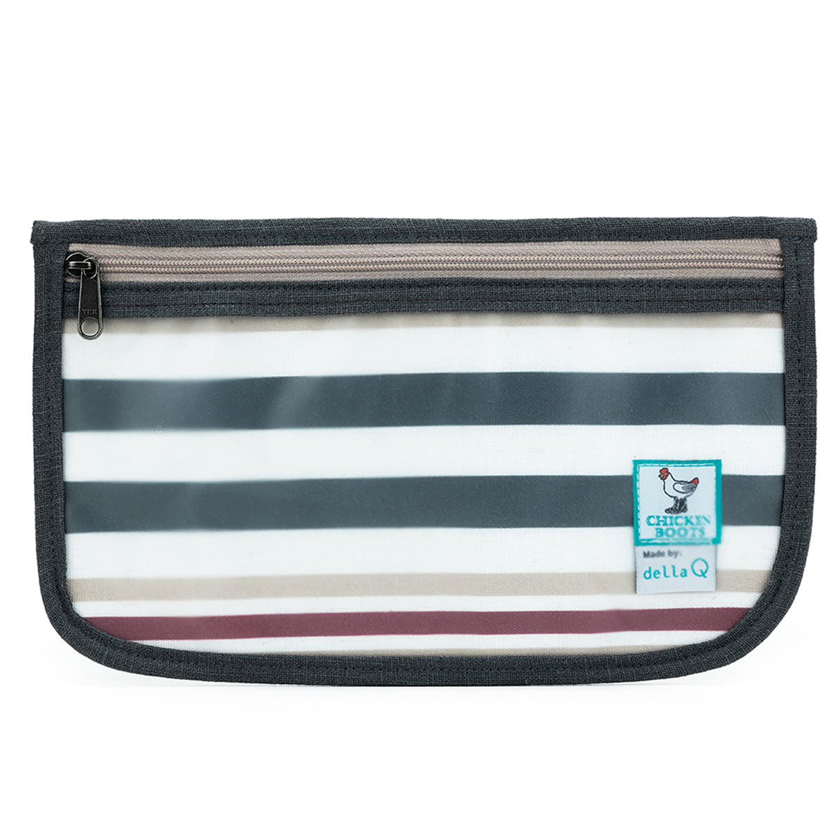 della Q Chicken Boots Notions Case - *Linen - Slate - Extra Image
