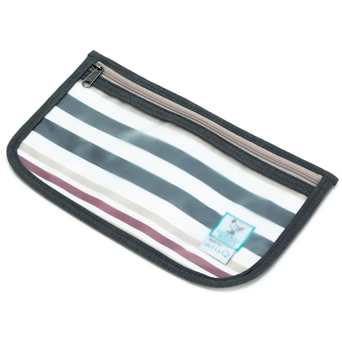 della Q Chicken Boots Notions Case - *Linen - Pebble - Extra Image