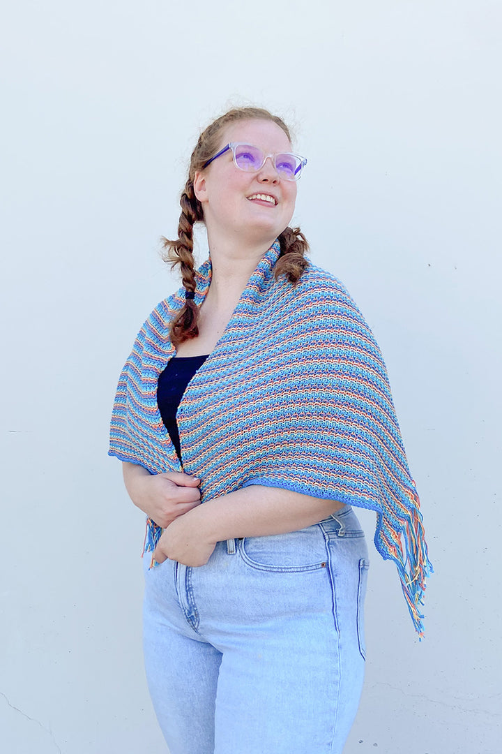 Cascade Slip Stitch Wrap Kit - Extra Image