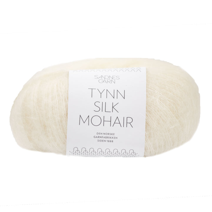 Sandnes Garn  Tynn Silk Mohair Yarn - 2009 Lemon Icing - Zoom Image