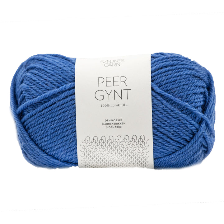 Sandnes Garn  Peer Gynt Yarn - 6044 Regatta Blue - Zoom Image
