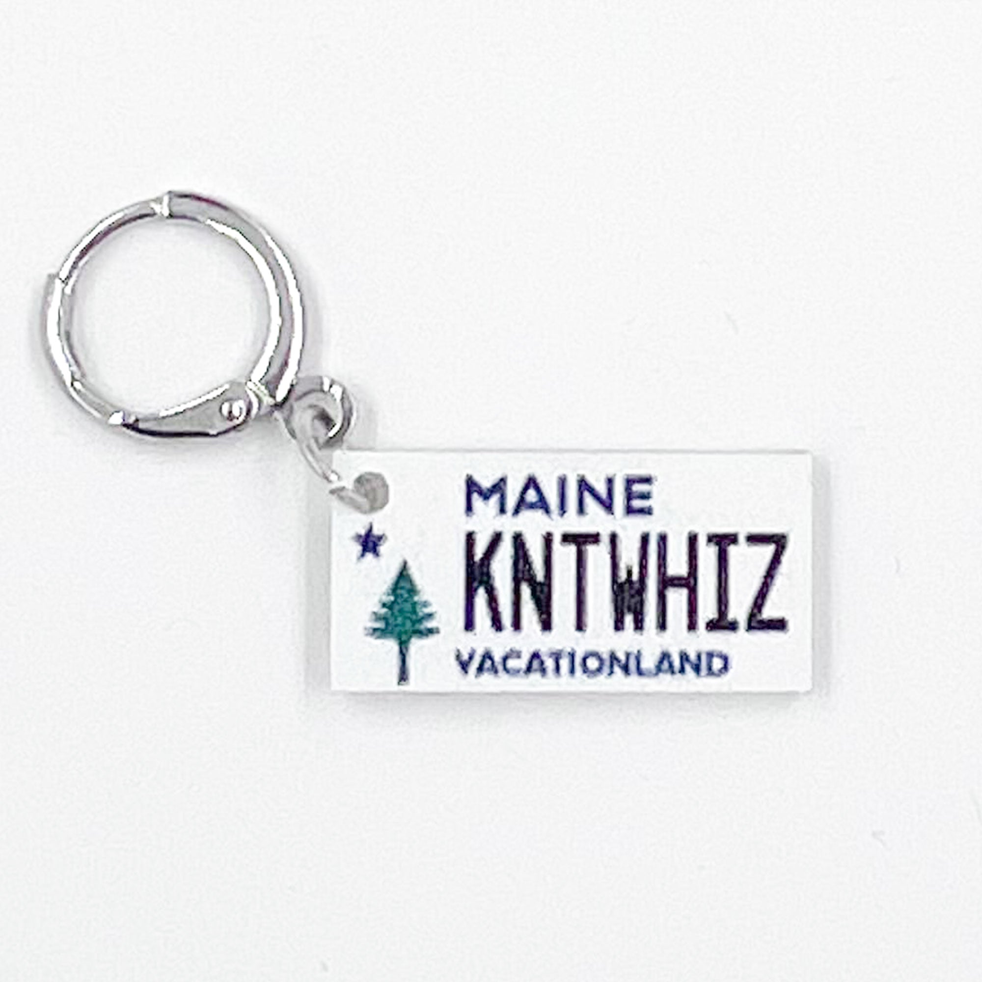 Jimmy Beans Wool State Stitch Markers - Maine - Zoom Image