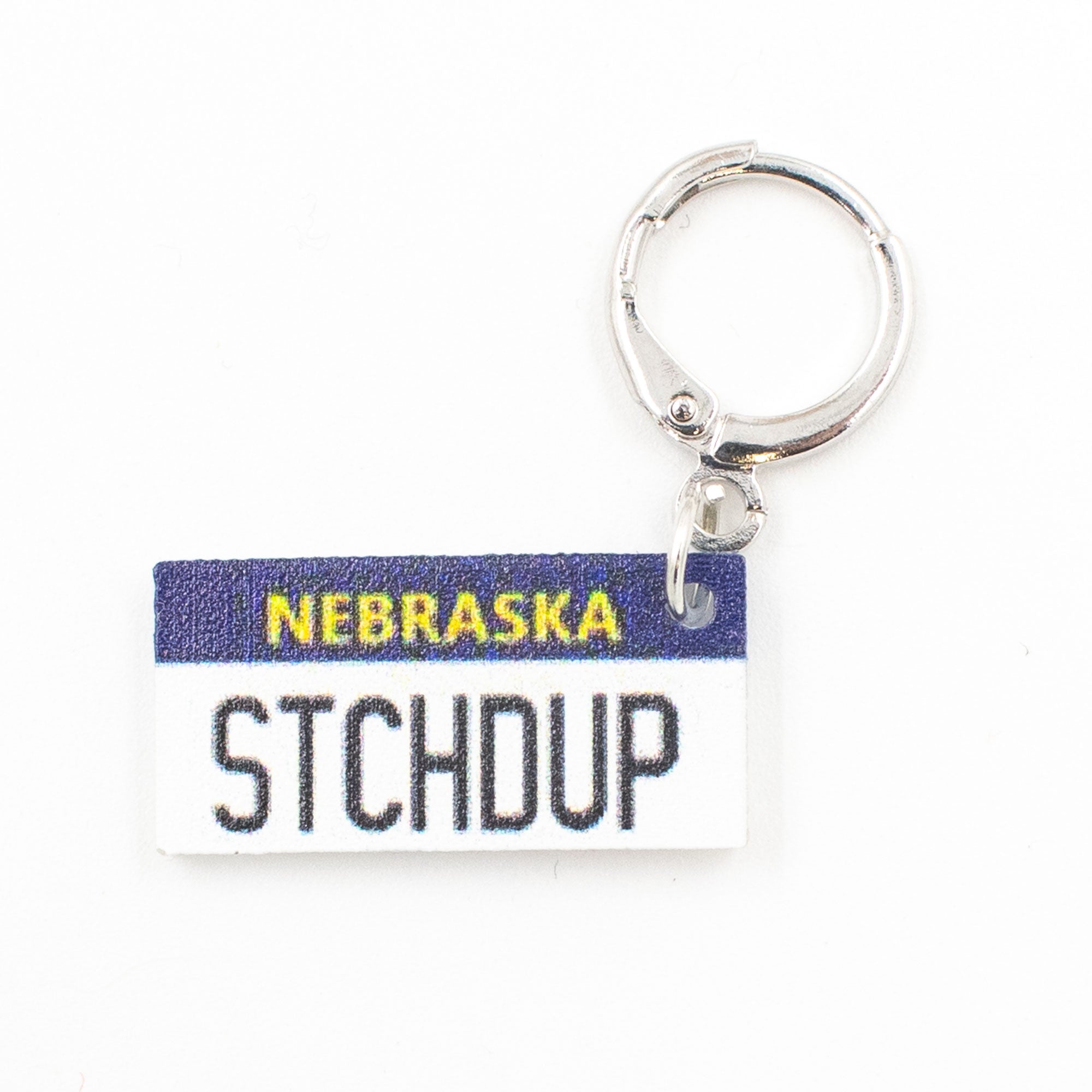 Jimmy Beans Wool State Stitch Markers - Nebraska - Zoom Image