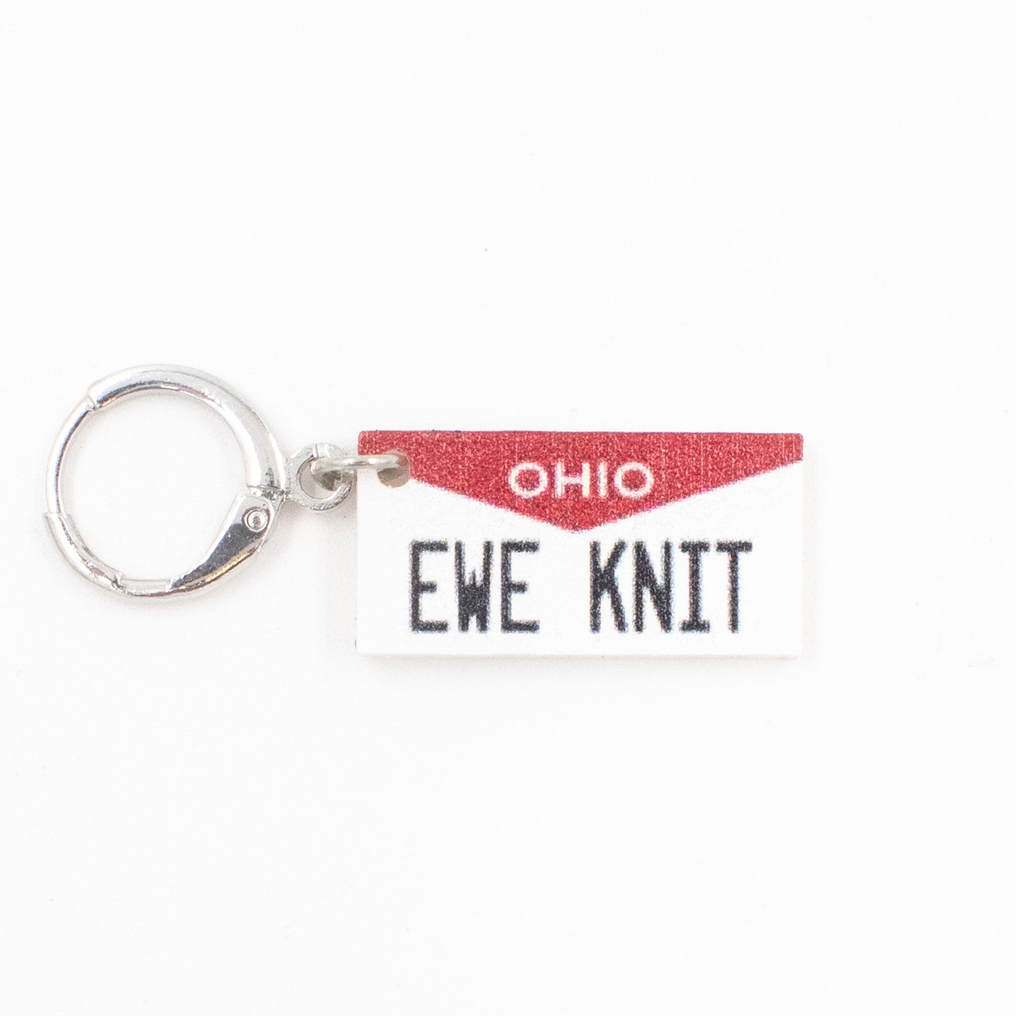 Jimmy Beans Wool State Stitch Markers - Ohio - Zoom Image