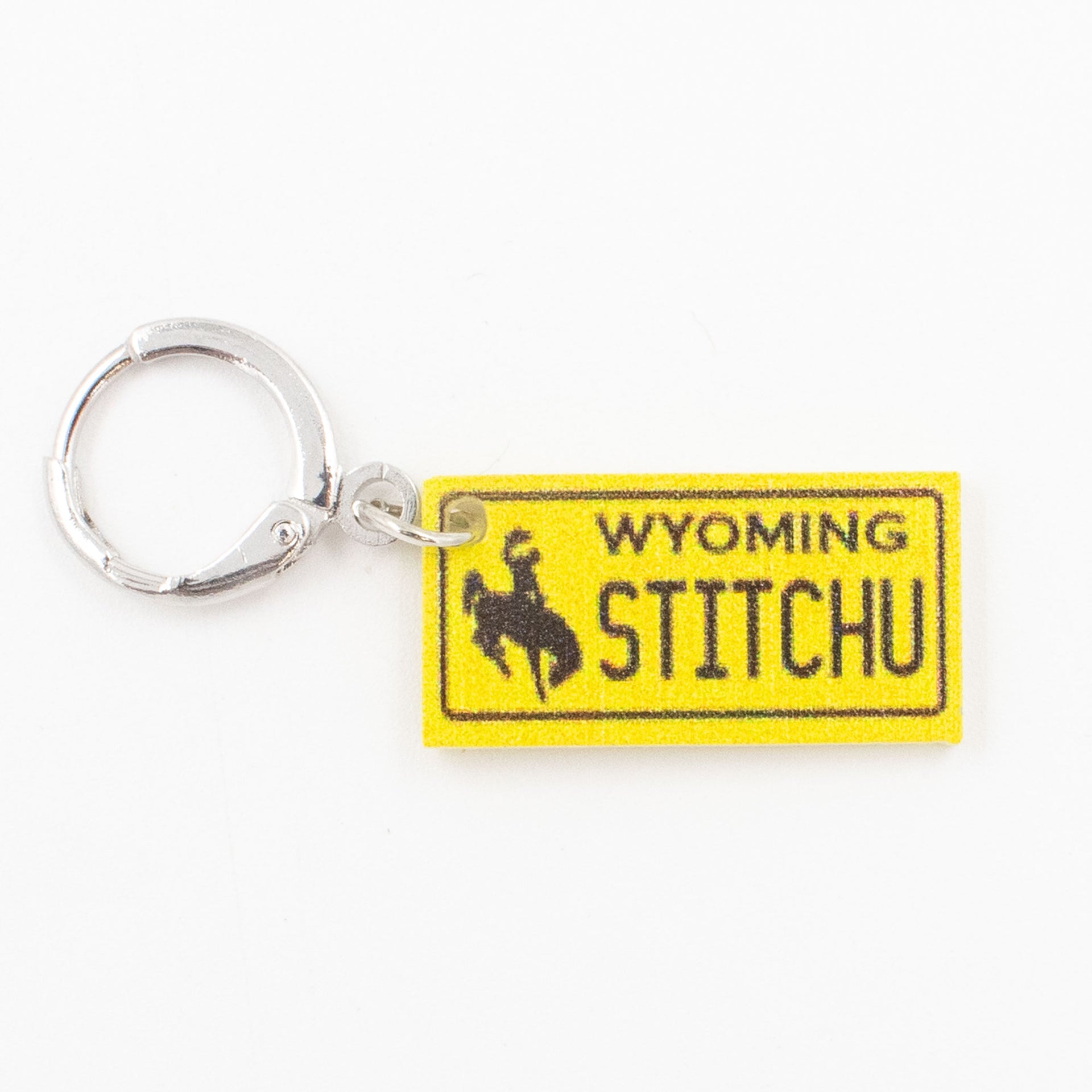 Jimmy Beans Wool State Stitch Markers - Wyoming - Zoom Image
