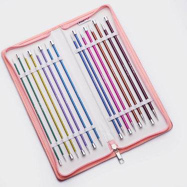 KnitPro Zing Single Pointed Needle Sets - Grande Single Point Needle Set - 10" - Zoom Image