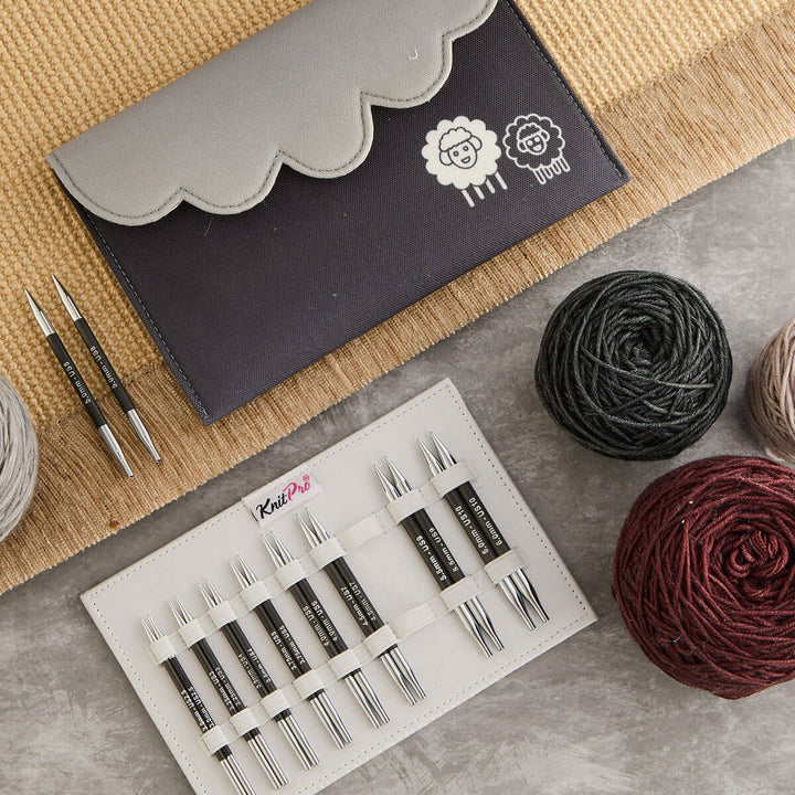 KnitPro Karbonz Interchangeable Sets - Deluxe Set - Special 4" - Extra Image